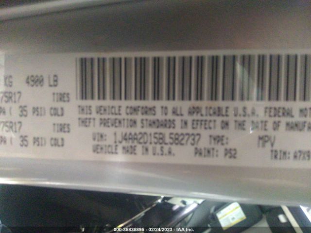 1J4AA2D15BL582737 Jeep Wrangler Sport