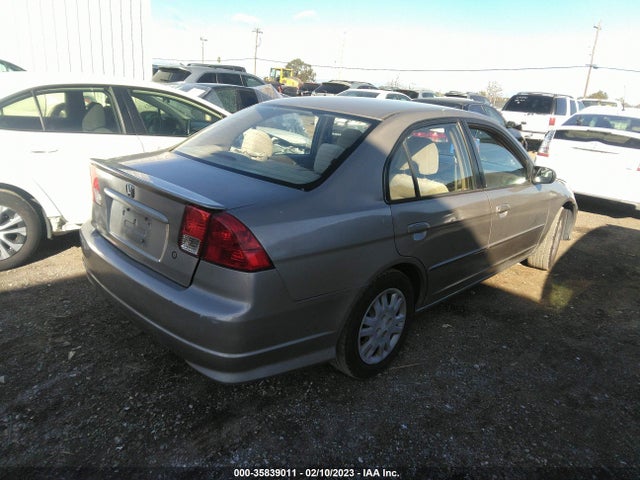 2004 HONDA CIVIC LX VIN: JHMES16554S000920