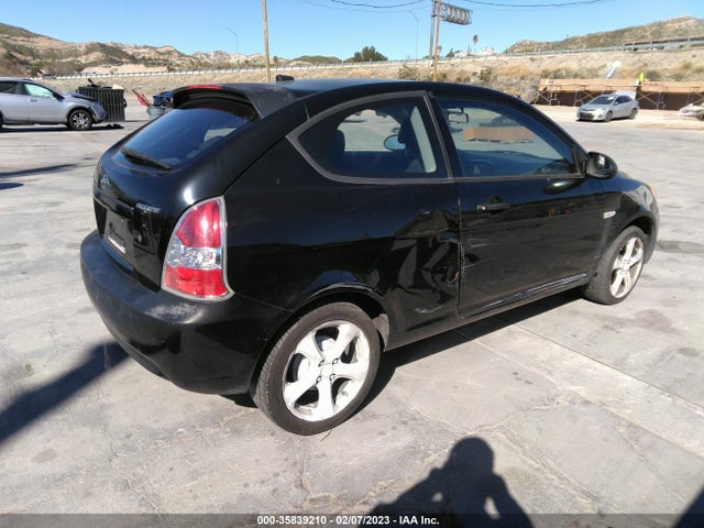 2009 HYUNDAI ACCENT AUTO SE VIN: KMHCN36C69U125720