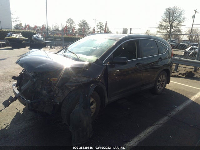 Honda Cr-v Ex-l 2014 2HKRM3H71EH533743 Image 2