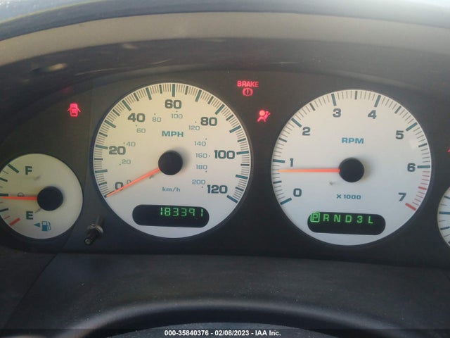 2001 DODGE GRAND CARAVAN SPORT VIN: 1B4GP44341B182844