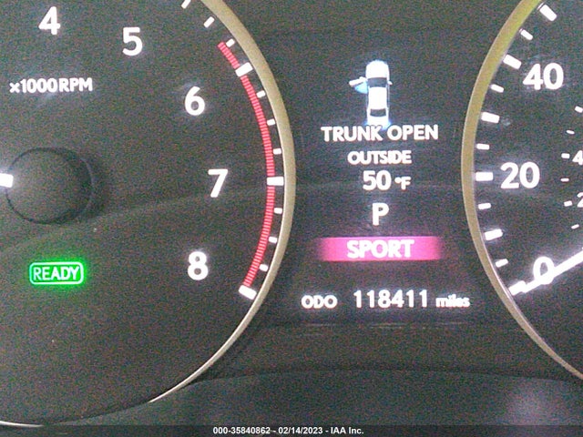 JTHBW1GG7D2037457 Lexus Es 300h Hybrid