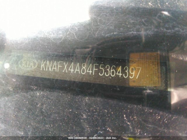 KNAFX4A84F5364397 KIA FORTE EX