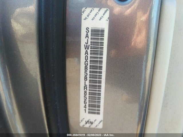 SAJWA0GB5BLR85641 Jaguar XF PREMIUM