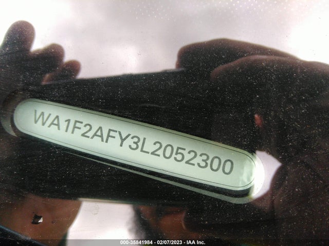 WA1F2AFY3L2052300 Audi Q5 Prestige