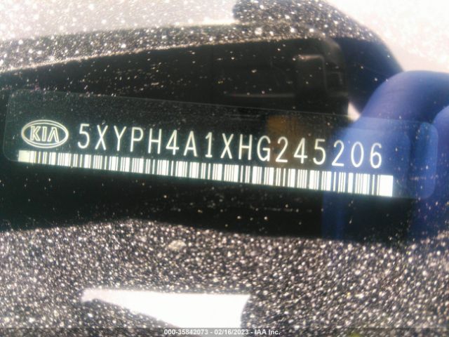 5XYPH4A1XHG245206 KIA SORENTO EX