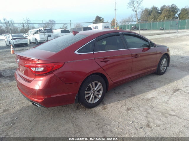 2015 HYUNDAI SONATA 2.4L SE VIN: 5NPE24AF5FH151647