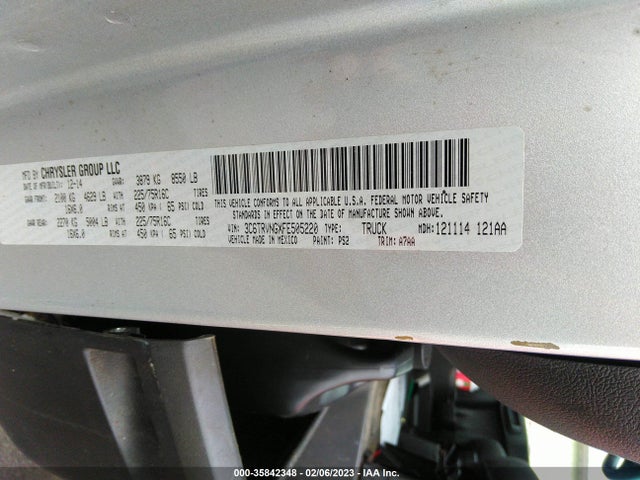 2015 Ram Promaster, VIN: 3C6TRVNGXFE505220