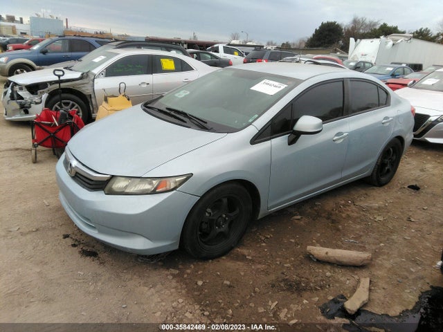 2012 HONDA CIVIC SDN LX VIN: 19XFB2F55CE046292