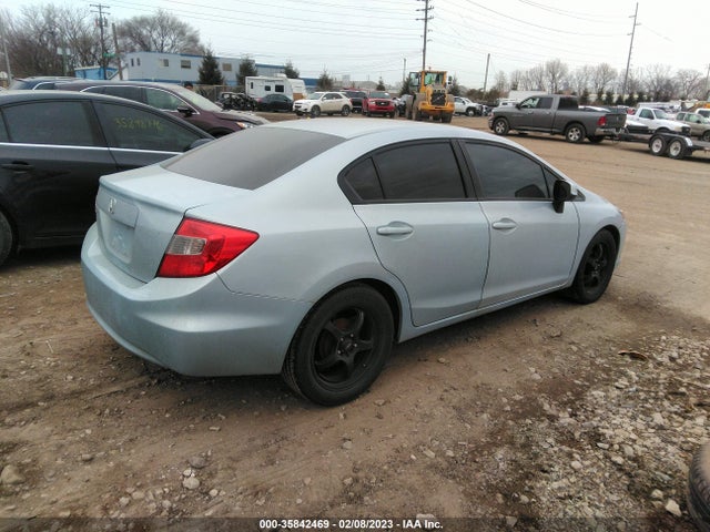 2012 HONDA CIVIC SDN LX VIN: 19XFB2F55CE046292