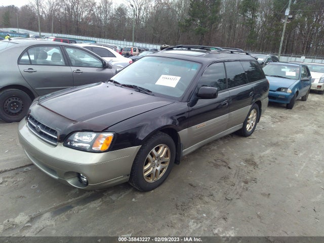 2002 SUBARU LEGACY WAGON OUTBACK LTD VIN: 4S3BH686X27606106