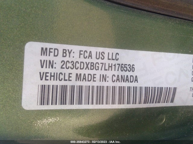 Dodge Charger Sxt 2020 2C3CDXBG7LH176536 Image 9