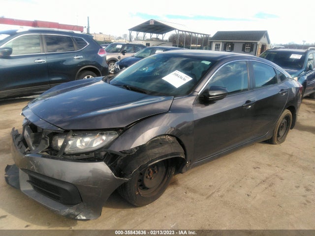 Honda Civic Sedan Lx 2018 19XFC2F54JE031194 Image 2