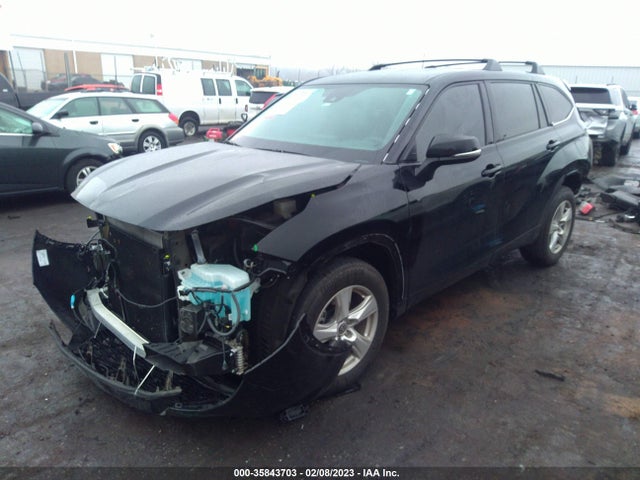 Toyota Highlander 2021 5TDCZRAH1MS033104 Image 2