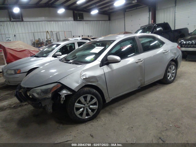 2014 TOYOTA COROLLA L/LE/S/S PLUS/LE PLUS VIN: 2T1BURHEXEC199945