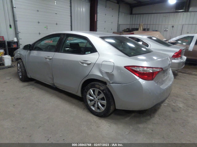 2014 TOYOTA COROLLA L/LE/S/S PLUS/LE PLUS VIN: 2T1BURHEXEC199945