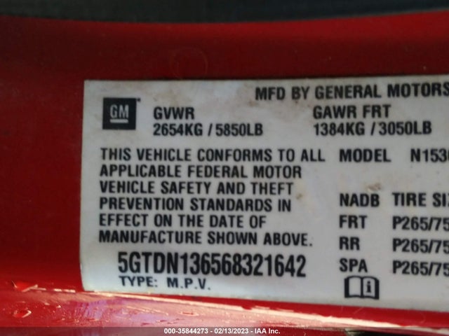 5GTDN136568321642 Hummer H3