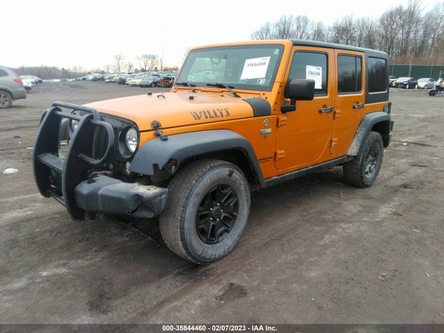 2014 JEEP WRANGLER UNLIMITED WILLYS WHEELER VIN: 1C4BJWDG1EL271493