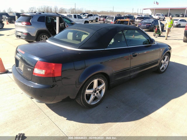 2004 AUDI A4 1.8T VIN: WAUAC48H84K010909