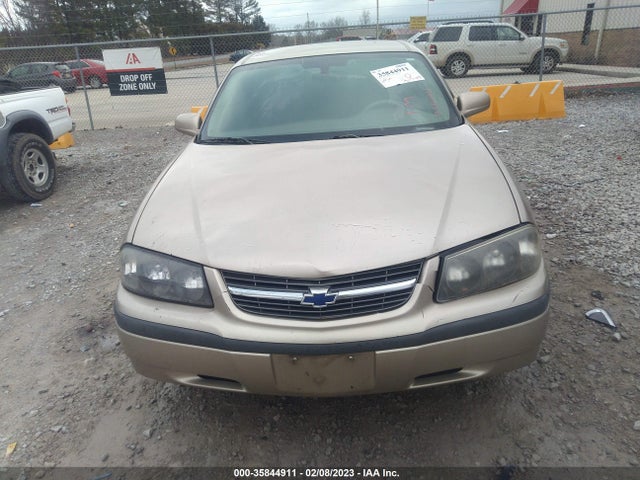 2004 CHEVROLET IMPALA VIN: 2G1WF55E849377531