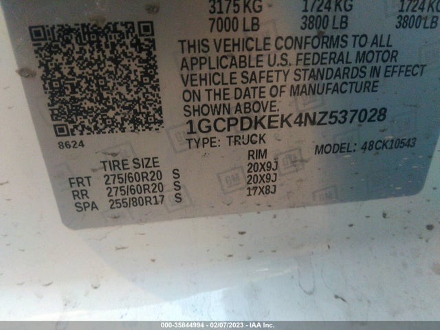 Chevrolet Silverado 1500 Lt 2022 1GCPDKEK4NZ537028 Image 9