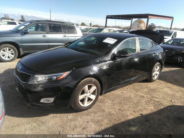 35845039 :رقم المزاد ، KNAGM4A73F5662766 vin ، 2015 Kia Optima Lx مزاد بيع