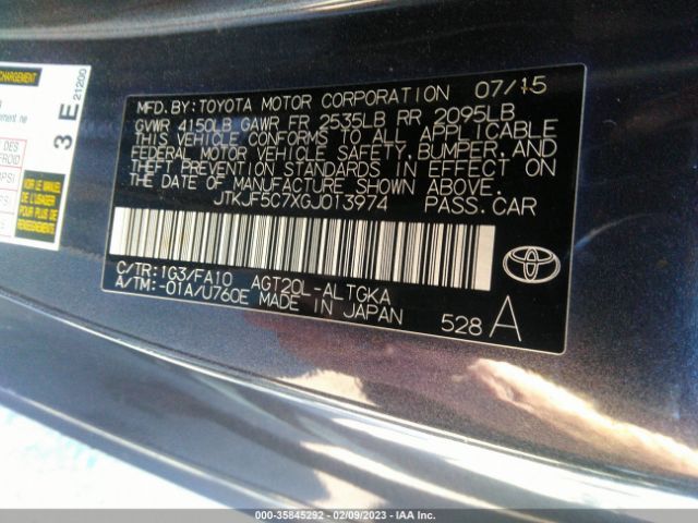 JTKJF5C7XGJ013974 Scion TC