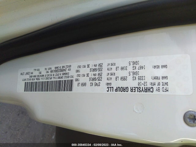 2A4RR8DG5BR641084 Chrysler Town & Country Touring-l