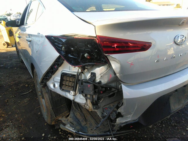 2019 HYUNDAI ELANTRA SEL VIN: 5NPD84LF4KH461242