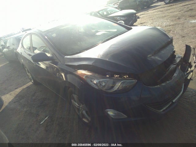 2013 HYUNDAI ELANTRA GLS VIN: 5NPDH4AE2DH167951