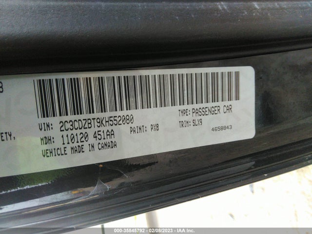 Dodge Challenger R/t 2019 2C3CDZBT9KH552080 Image 11