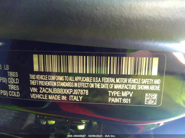 2019 Jeep Renegade, VIN: ZACNJBBBXKPJ97878