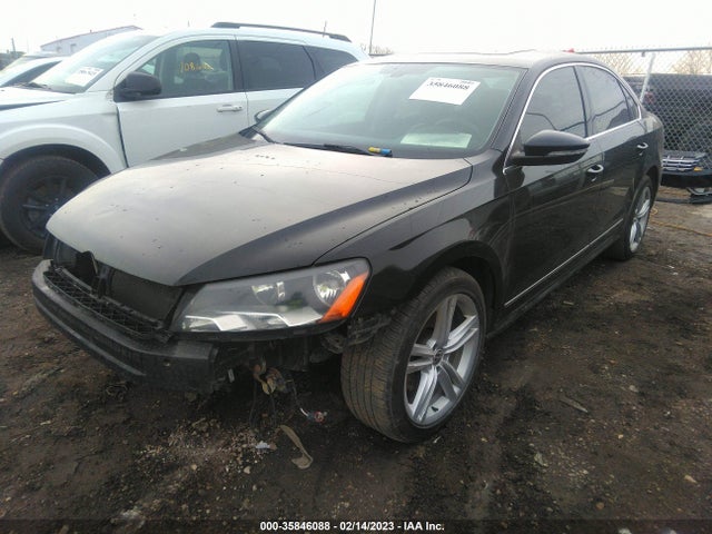 2012 VOLKSWAGEN PASSAT TDI SEL PREMIUM VIN: 1VWCN7A31CC081574