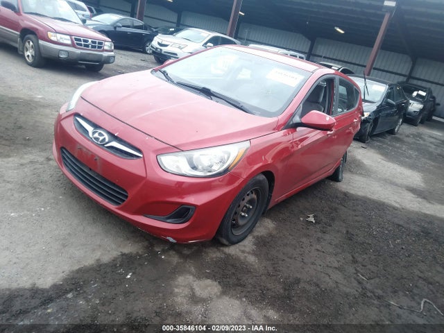 2013 HYUNDAI ACCENT GS VIN: KMHCT5AE3DU126391