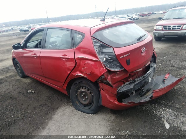 2013 HYUNDAI ACCENT GS VIN: KMHCT5AE3DU126391