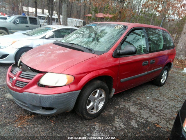2006 DODGE CARAVAN SE VIN: 1D4GP25R46B737926