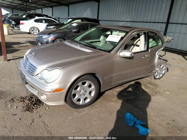2005 MERCEDES-BENZ C-CLASS 2.6L VIN: WDBRF61J25F686710