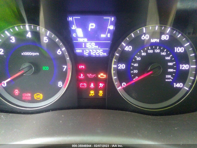 2013 HYUNDAI ACCENT GLS VIN: KMHCT4AE1DU554132