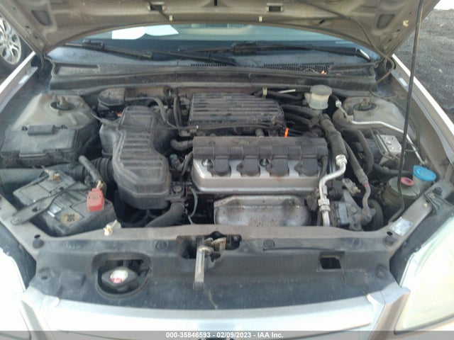 2002 HONDA CIVIC EX VIN: 2HGES26882H539071