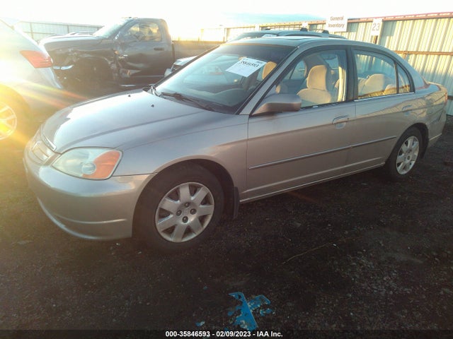 2002 HONDA CIVIC EX VIN: 2HGES26882H539071