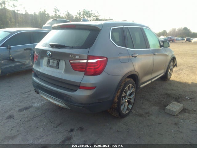 BMW X3 Xdrive28i 2016 5UXWX9C59G0D67752 Image 4