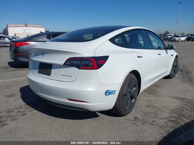 Tesla Model 3 Long Range 2021 5YJ3E1EB9MF869427 Image 4