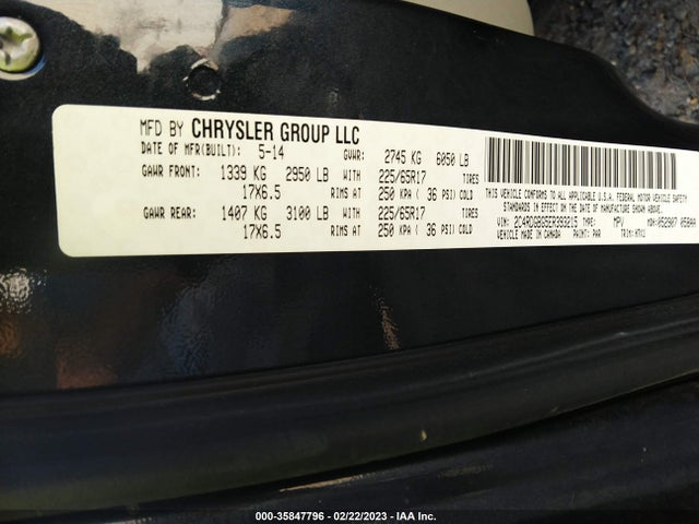Dodge Grand Caravan Se 2014 2C4RDGBG5ER393215 Image 10
