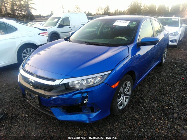 2016 HONDA CIVIC SEDAN LX VIN: 2HGFC2F54GH577296