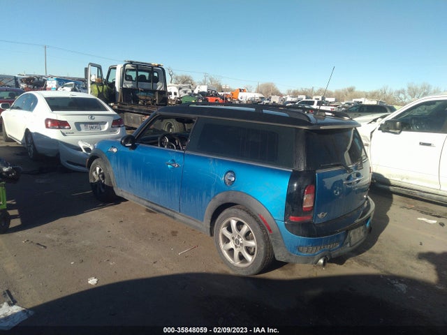 2010 MINI COOPER CLUBMAN S VIN: WMWMM3C55ATP75681