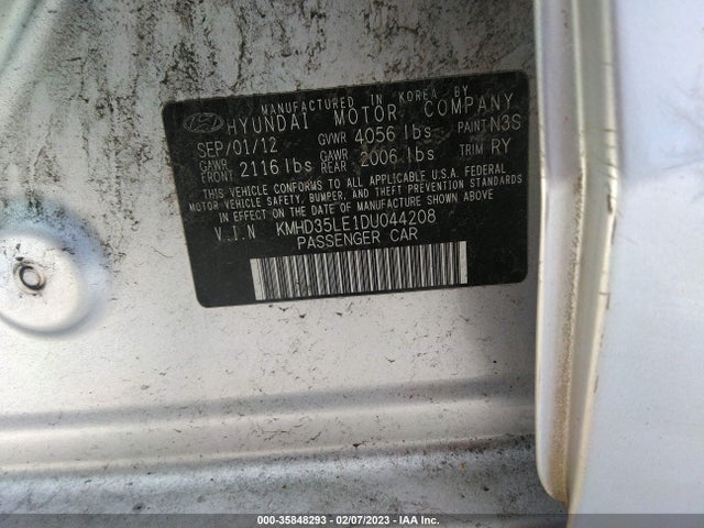 Hyundai ELANTRA GT 2013 KMHD35LE1DU044208 Image 11