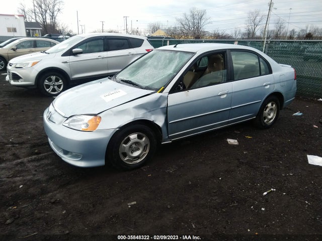 2003 HONDA CIVIC HYBRID VIN: JHMES95623S029461