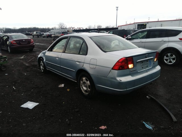 2003 HONDA CIVIC HYBRID VIN: JHMES95623S029461