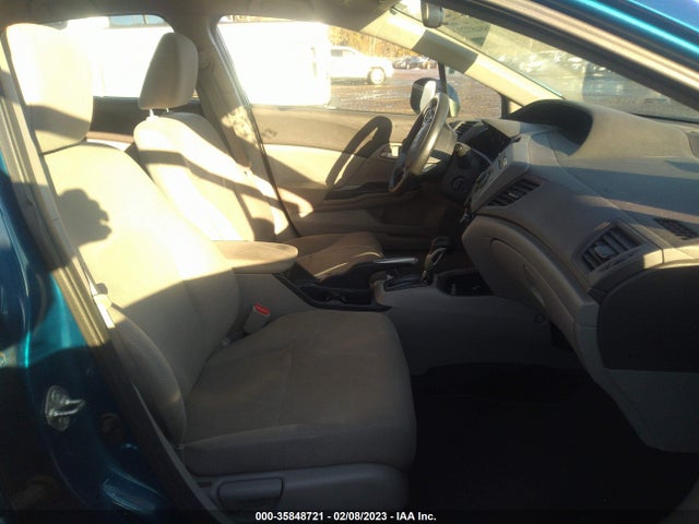 2012 HONDA CIVIC SDN LX VIN: 2HGFB2F57CH544693