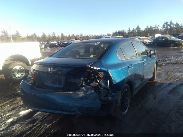 2012 HONDA CIVIC SDN LX VIN: 2HGFB2F57CH544693